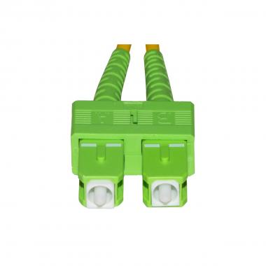 Cavo fibra ottica apc sc a apc sc singlemode duplex  mt.5