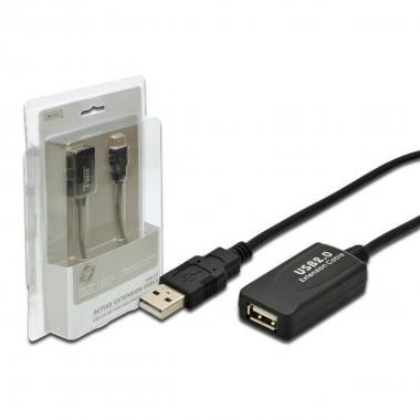 Estensore di linea usb 2.0 maschio/femmi na con cavo da mt. 5