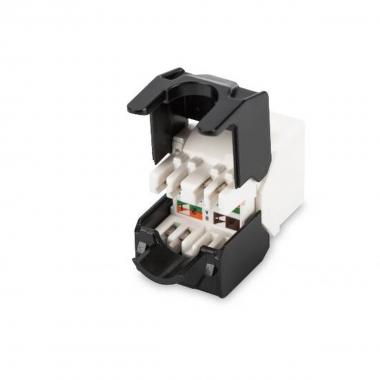 Inserto jack utp non schermato rj45 cat. 6a toolfree, dn93606