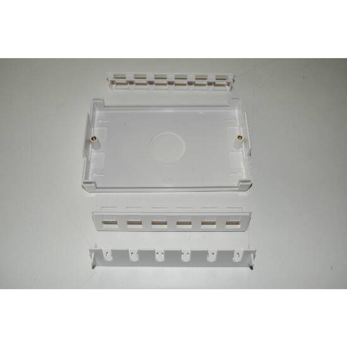 Box 6 porte per connettori jack di rete esterno