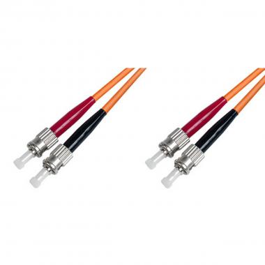 Cavo fibra ottica st a st multimode duplex 50/125 mt.2