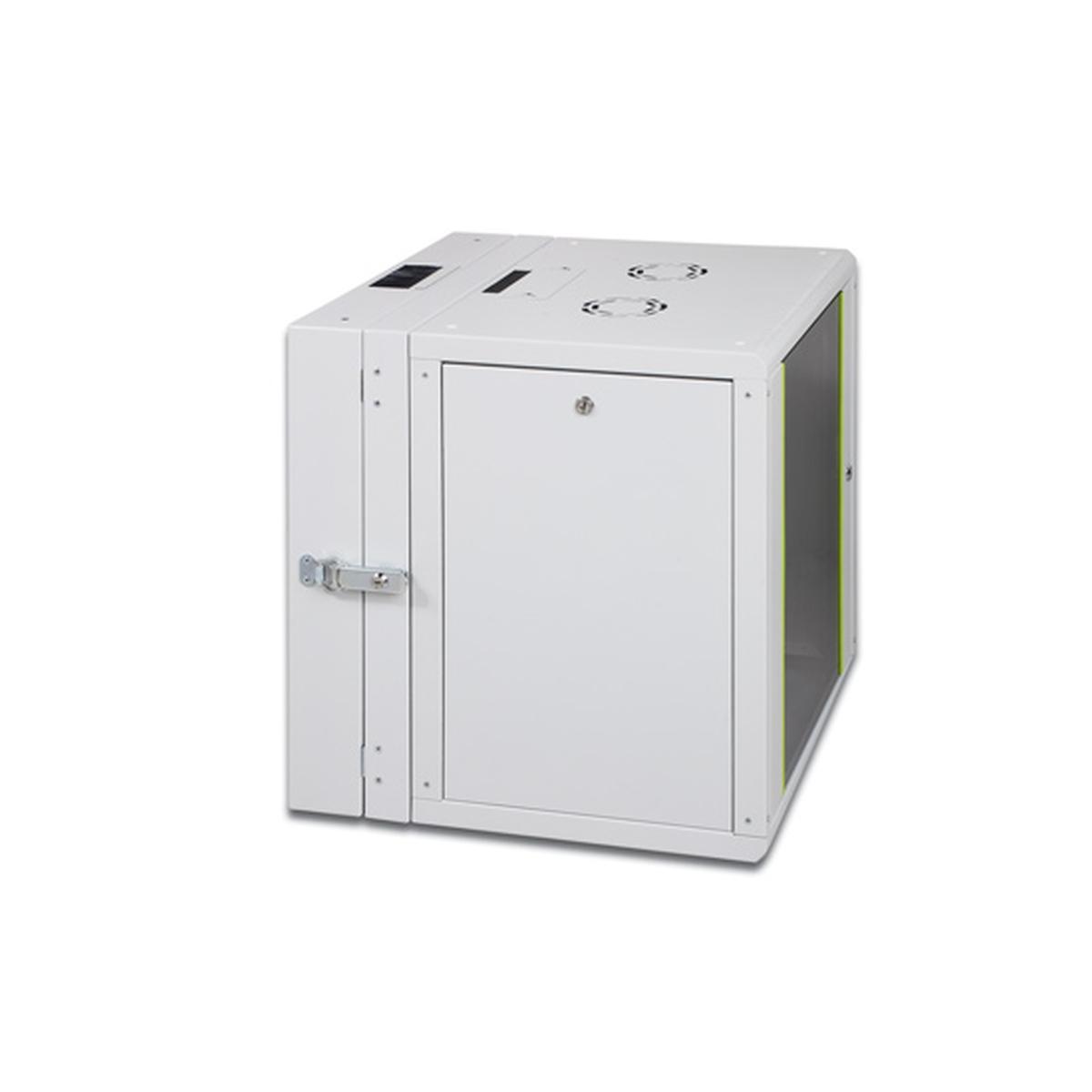 Armadio 12 unita' da muro linea soho (a)624 x (l)600 x (p)610 mm. con doppia sezione colore grigio chiaro ral7035