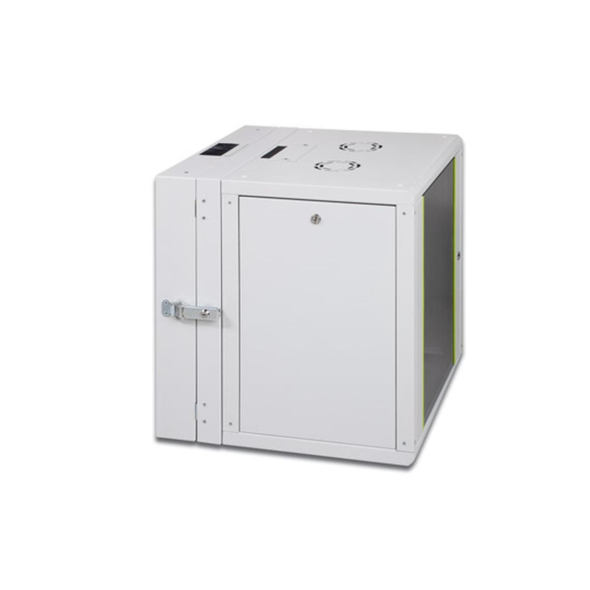 Armadio 16 unita' da muro linea soho (a)802 x (l)600 x (p)610 mm. con doppia sezione colore grigio chiaro ral7035