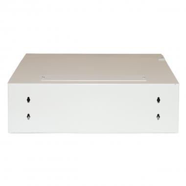 ARMADIO RACK 19" 3U PROFONDITA' 360 MM COLORE GRIGIO CON PORTA VETRO (AxPxL) CM 16x36x54