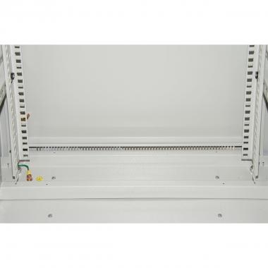 ARMADIO RACK 19" 42U (A)2055, (L)600, (P)800 COLORE GRIGIO PORTA VETRO