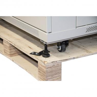 ARMADIO RACK 19" 42U (A)2055, (L)800, (P)1000 PORTA VETRO COLORE GRIGIO