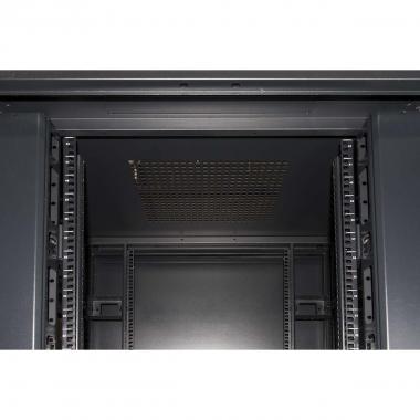 ARMADIO RACK 19" 42U (A)2055, (L)800, (P)800 COLORE NERO PORTA VETRO