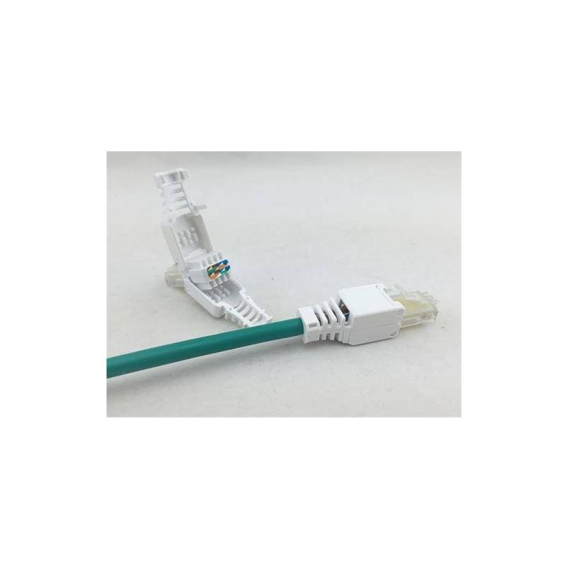 Plug 8 poli cat 6 utp non schermato , rj45 tooless