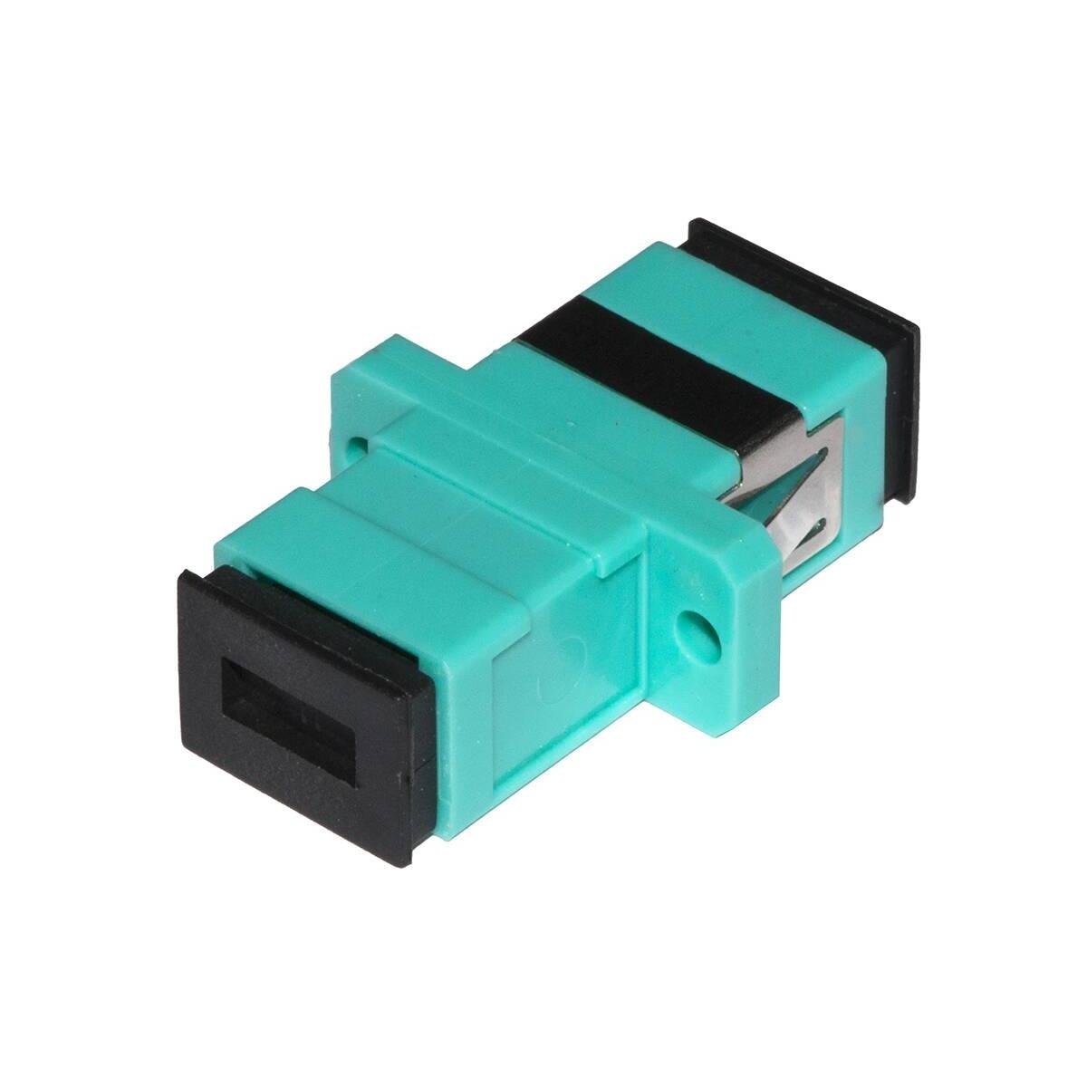 Adattatore fibra ottica sc/sc multimode simplex om3