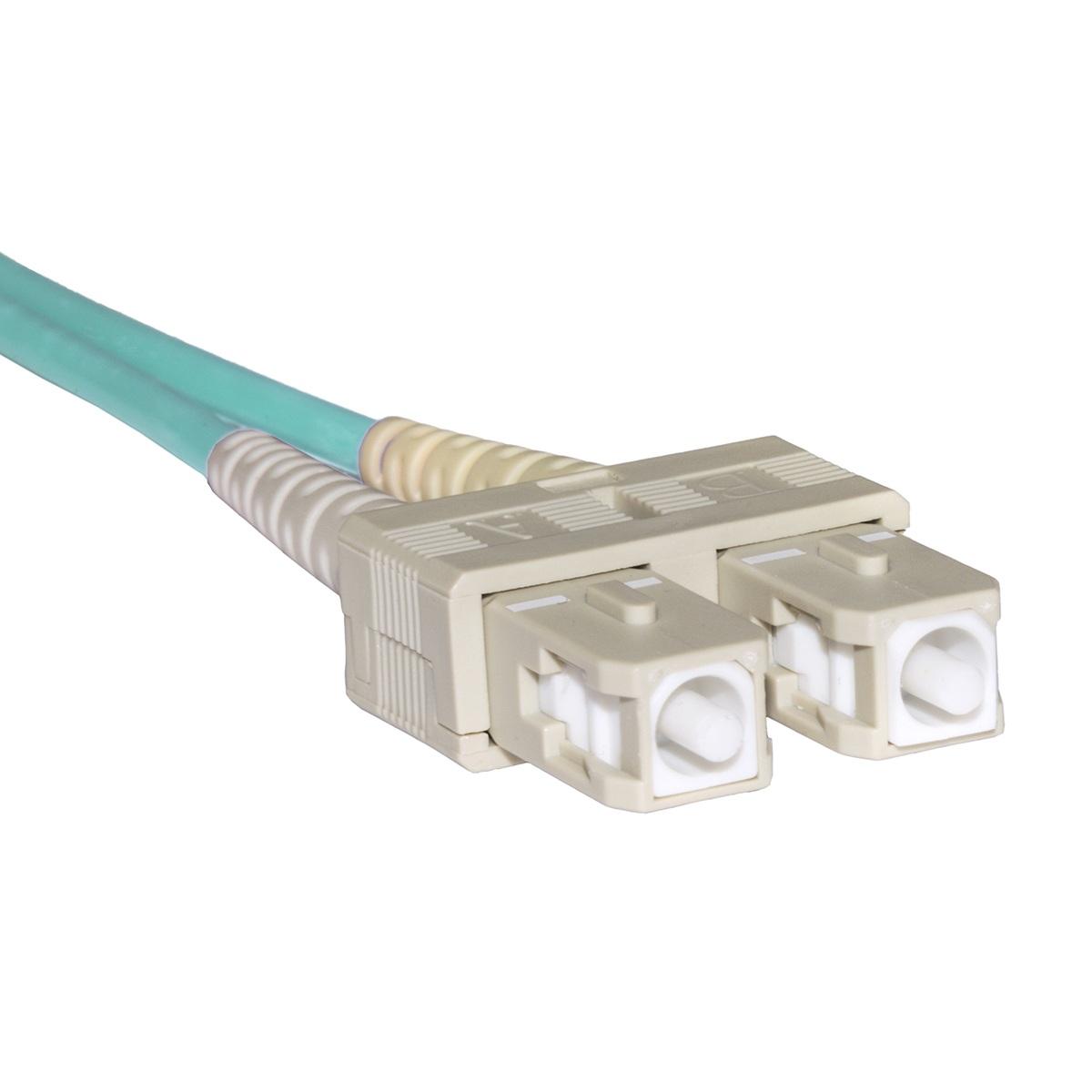 Cavo fibra ottica sc a sc multimode duplex om3 50/125 mt.1