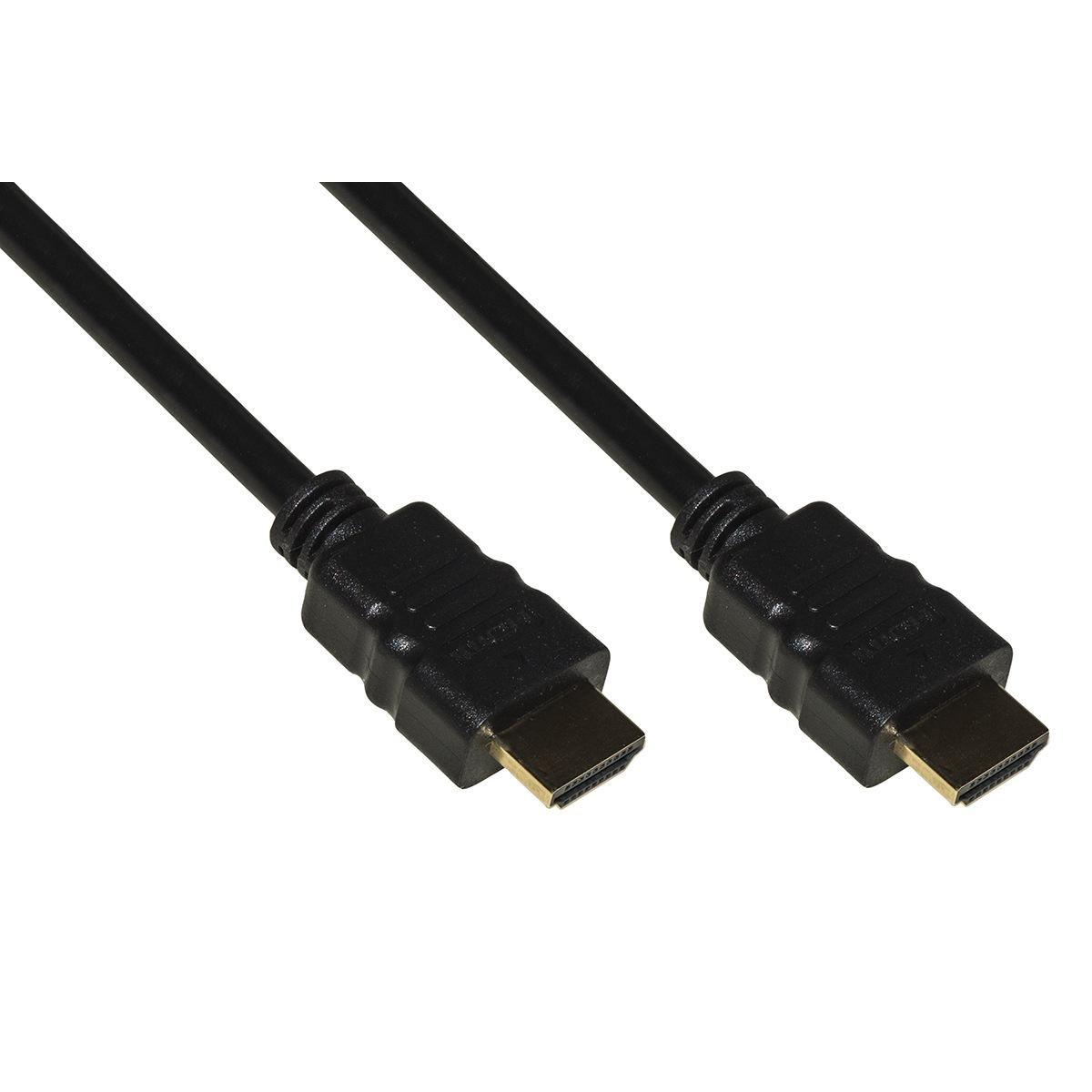 Cavo di collegamento hdmi 4k 3d con ethe rnet connettori dorati mt. 10, ak330107100s