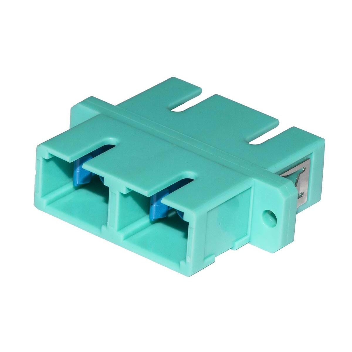 Adattatore fibra ottica sc/sc multimode duplex om3