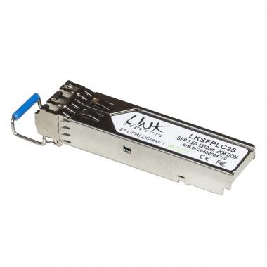 MODULO MINIGBIC (SFP) SINGLEMODE LC DUPLEX 1000Base-SX, 1310nm 2,488 Gbps 20 Km COMPATIBILE CISCO