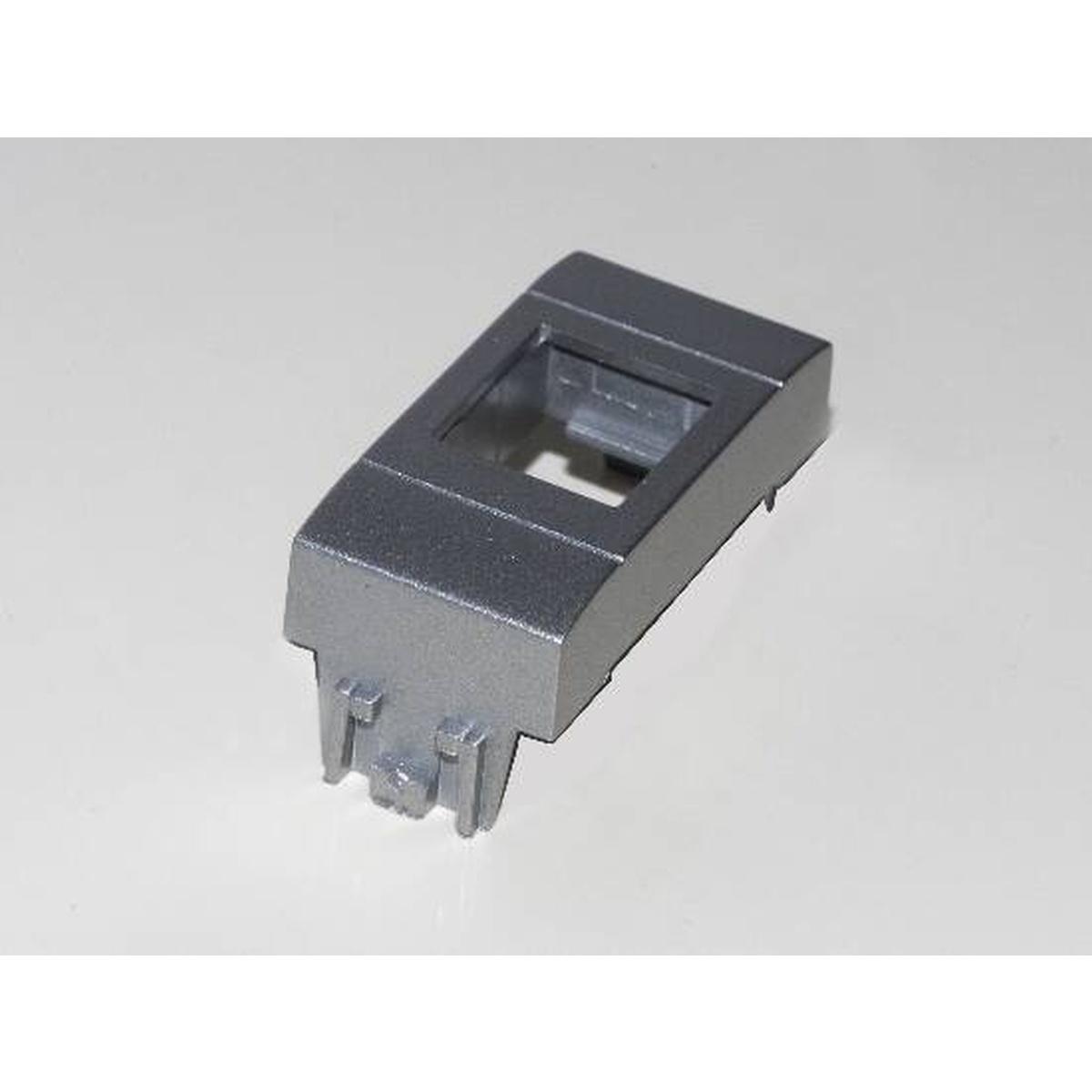 Adattatore portafrutto living light tech colore argento